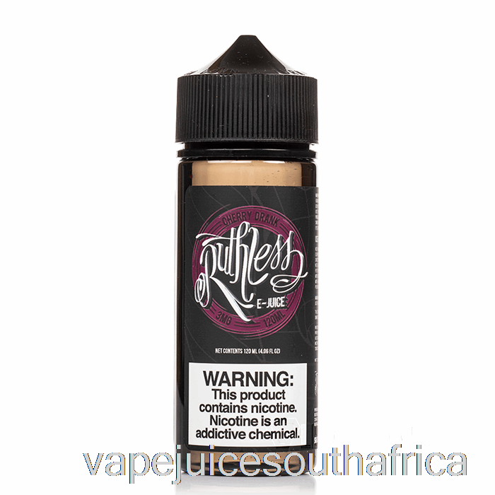 Vape Juice South Africa Cherry Drank - Ruthless - 120Ml 0Mg